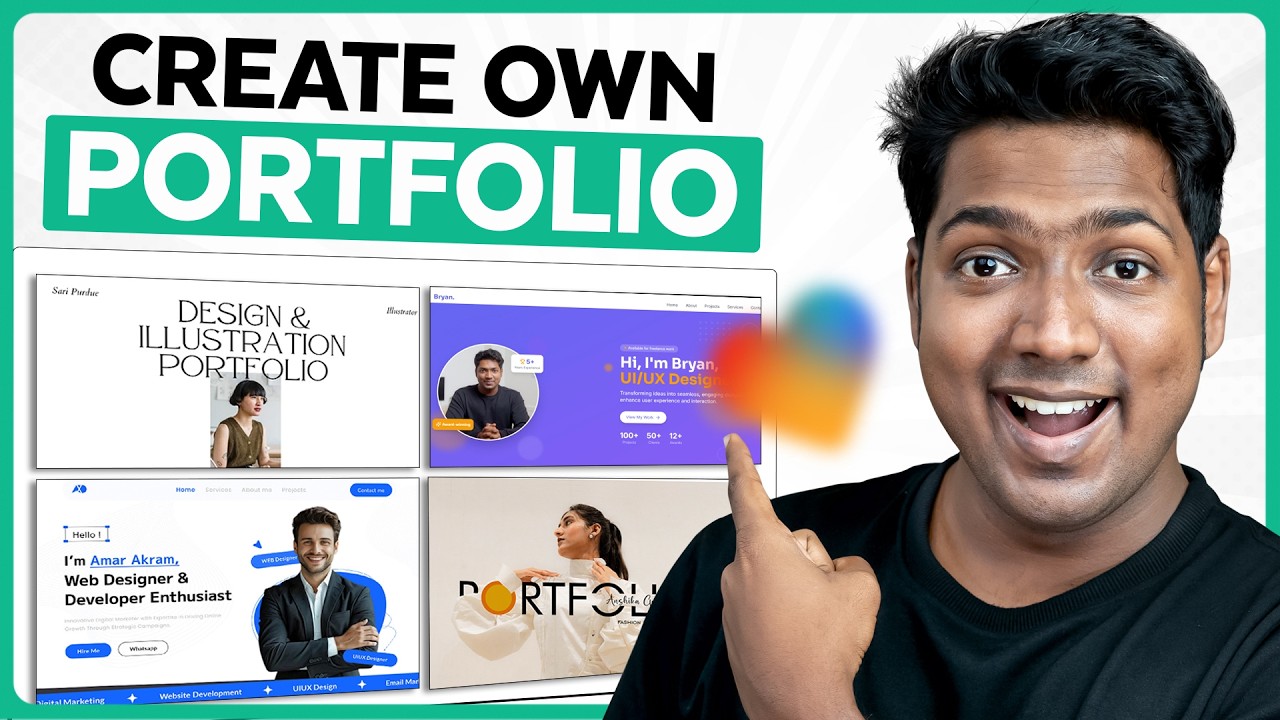 How to Build Your Own Portfolio Website in Minutes with AI !