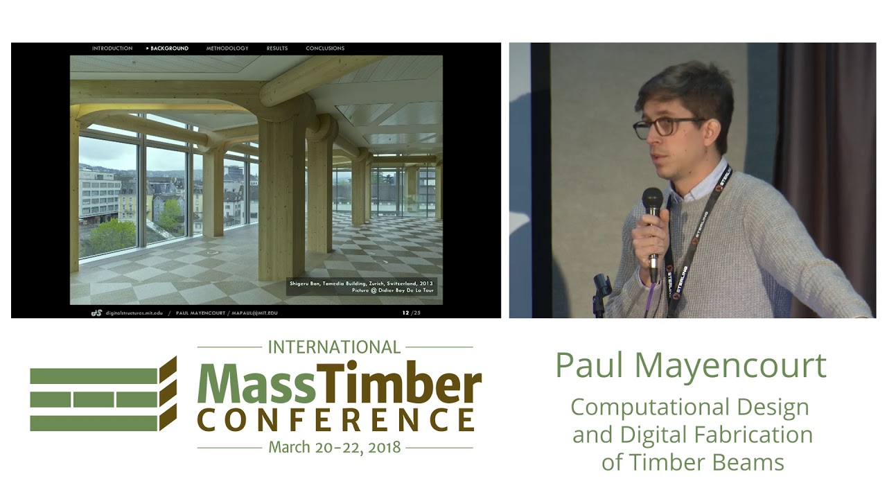 Computational Design and Digital Fab of Timber Beams