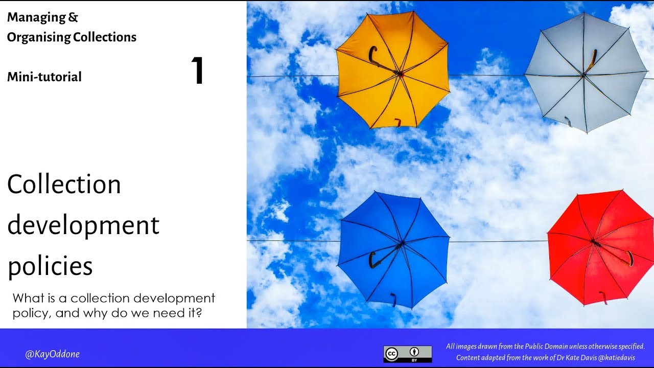 Collection development policies