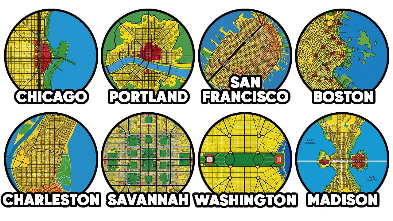 Every Insanely Well Designed American City Explained in 9 Minutes