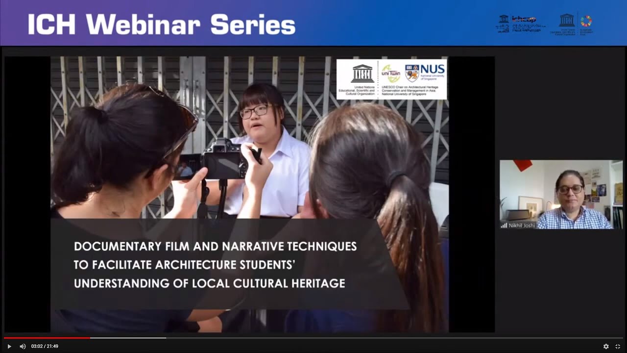Session 2-3 : Documentary Film and Narrative Techniques for Architecture Students