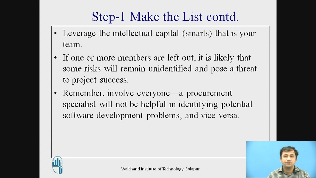 Project management risks -III