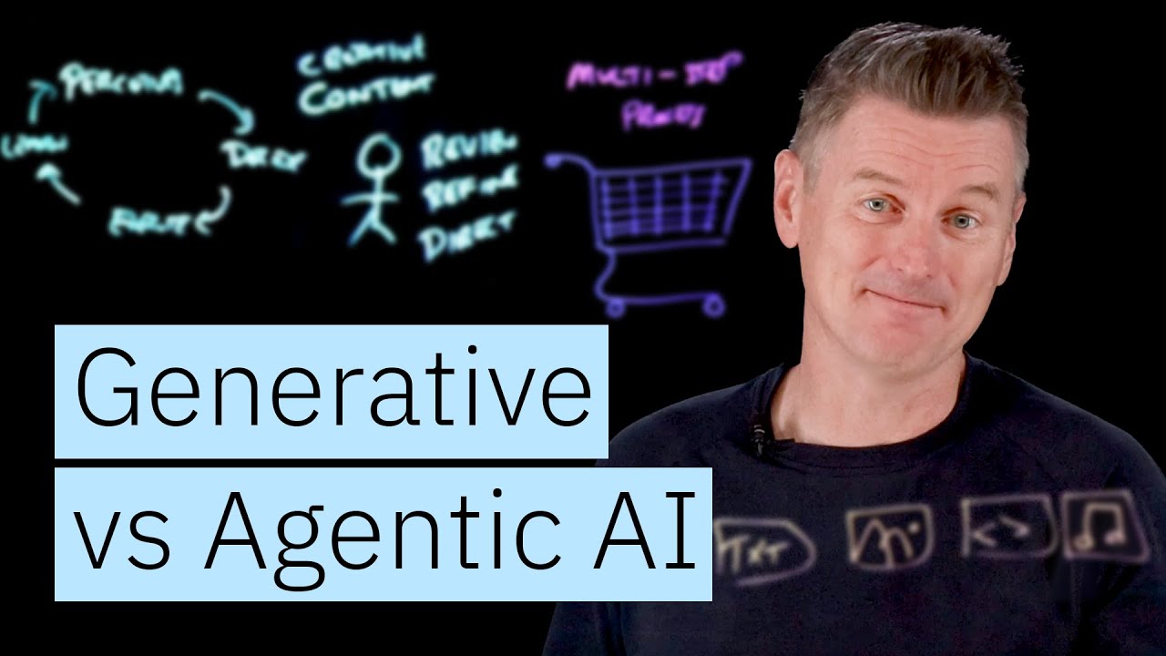Generative vs Agentic AI: Shaping the Future of AI Collaboration