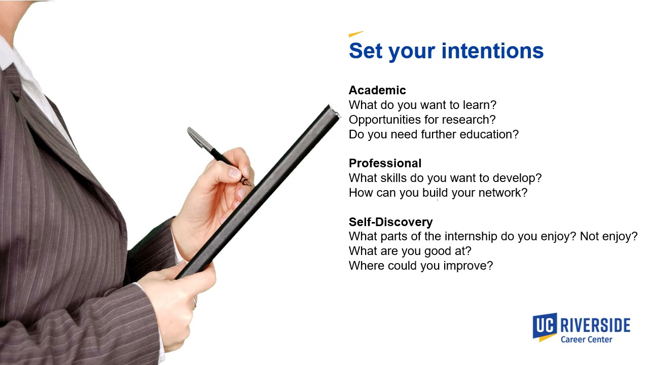 Maximizing Your Internship Experience