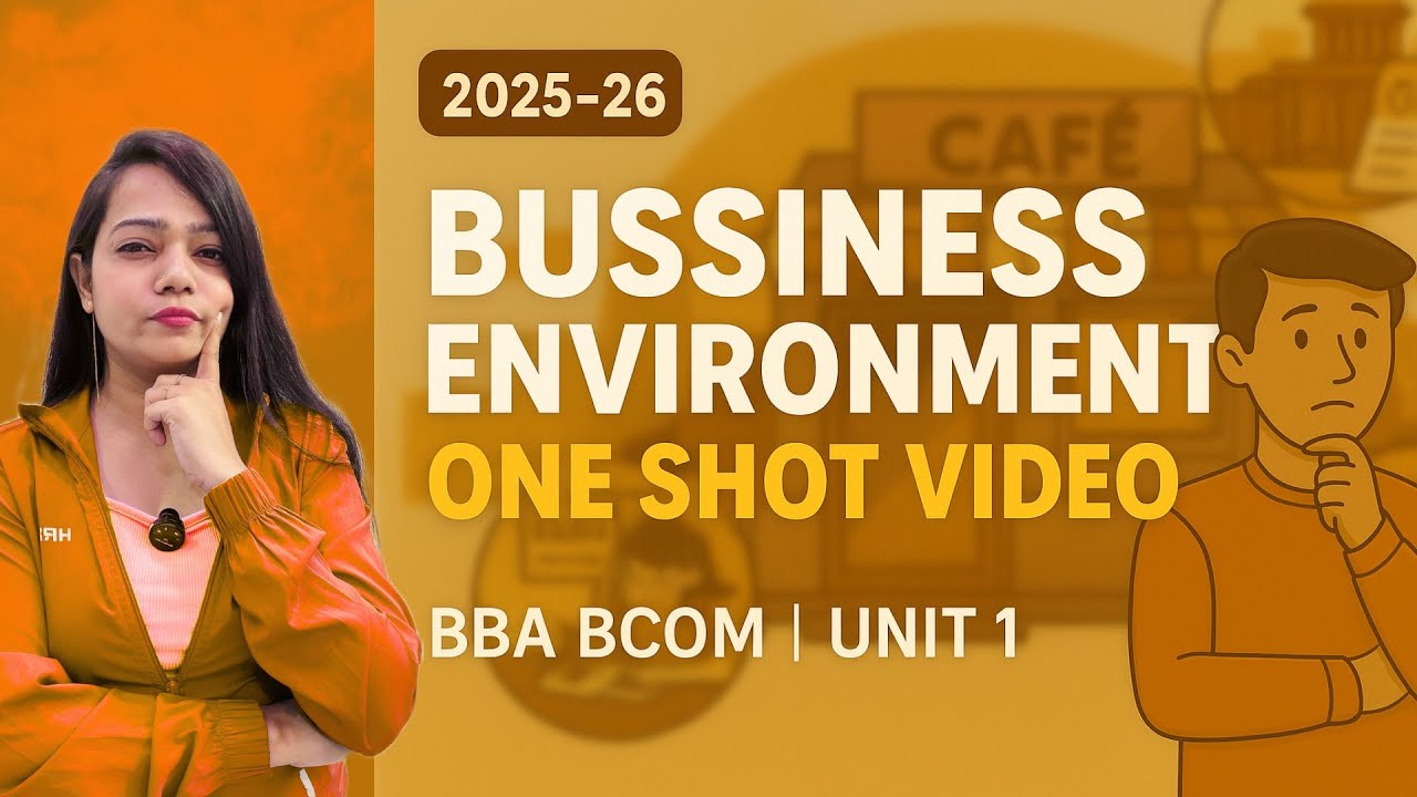 Business Environment Unit 1 Complete Lecture Meaning to Limitations BBA BCom Exam 2025-26