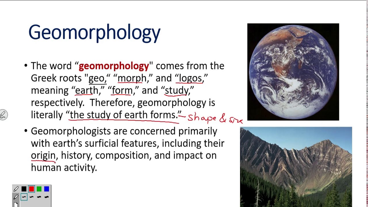 Introduction to Geomorphology