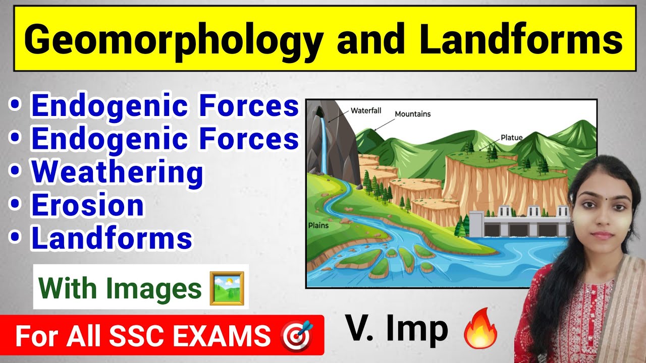 Geomorphology and Landforms Geography For SSC Exams