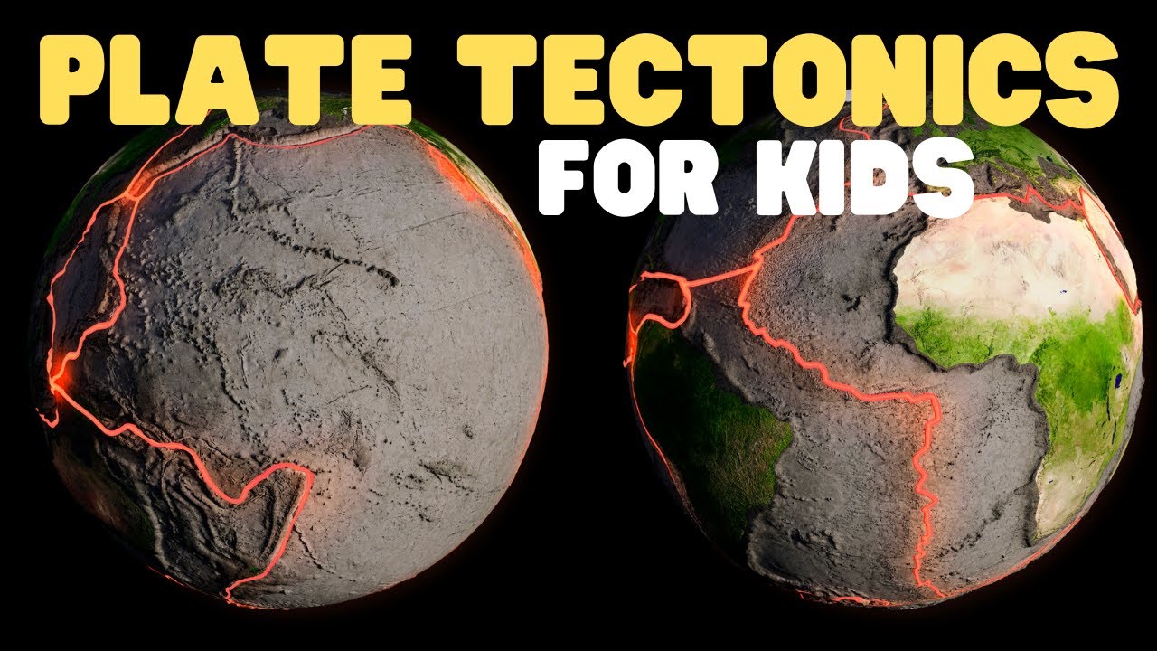 Plate Tectonics for Kids Tectonic plates explained