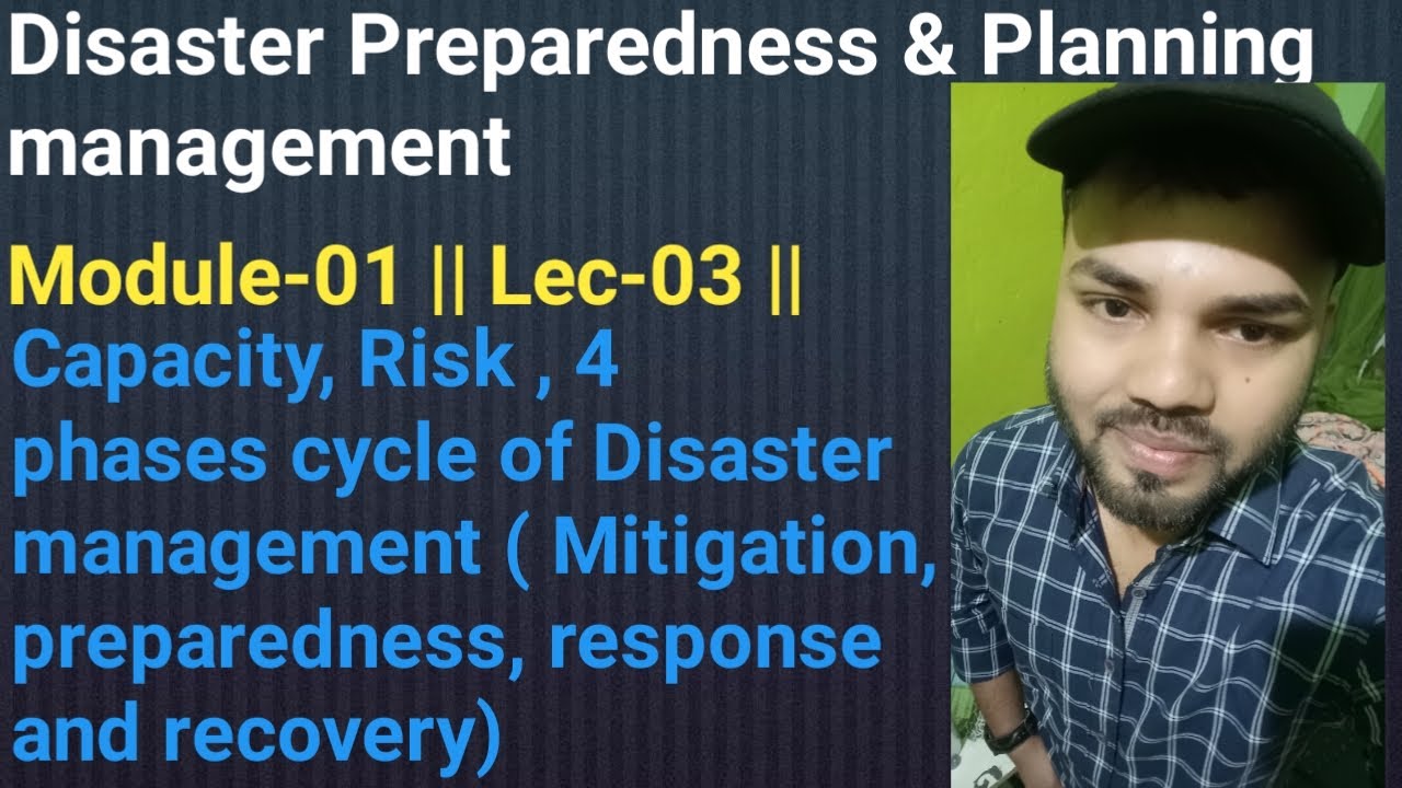 Disaster M-01 L-03 Capacity, Risk, Mitigation, Preparedness, Response,& Recovery B-TECH BEU