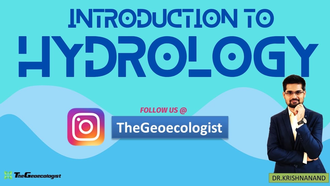Introduction to Hydrology-TheGeoecologist
