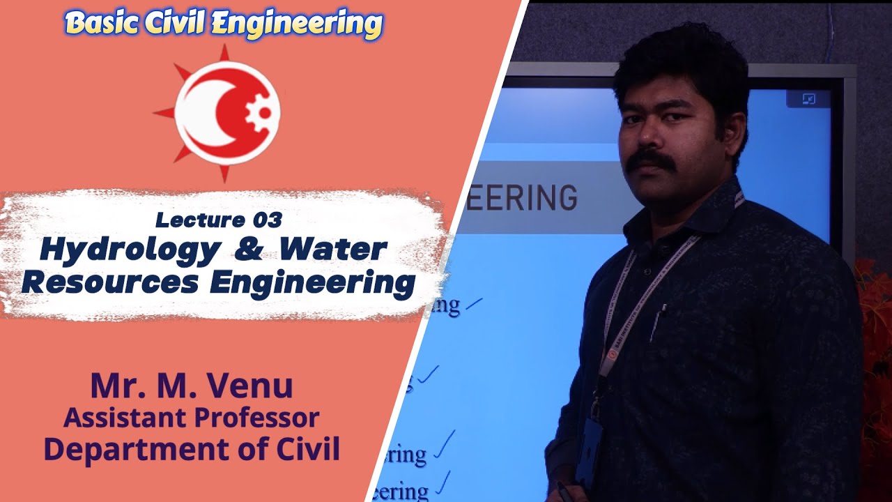 Lecture:03 Introduction to Hydrology and Water resource Engineering Basic Civil Engineering (BCE)