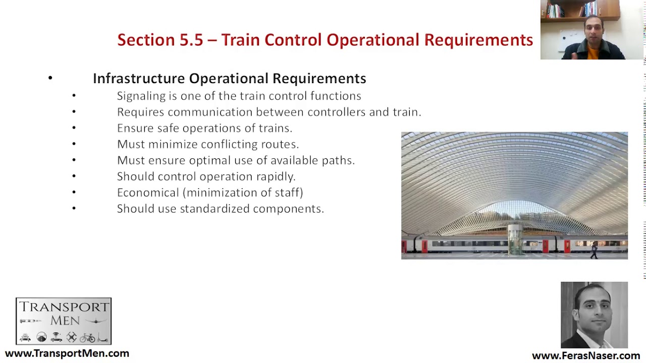 Chapter1 Section4 B Railway Operations Planning - Vehicle and Infrastructure Requirements