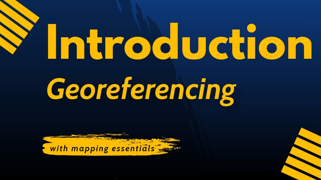 Introduction of georefencing Introduction to georefererencing georeferencing in gis