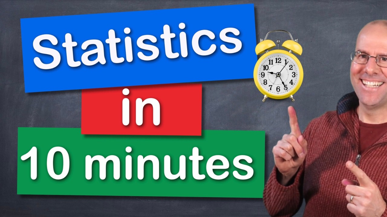 Statistics in 10 minutes. Hypothesis testing, the p value, t-test, chi squared, ANOVA and more