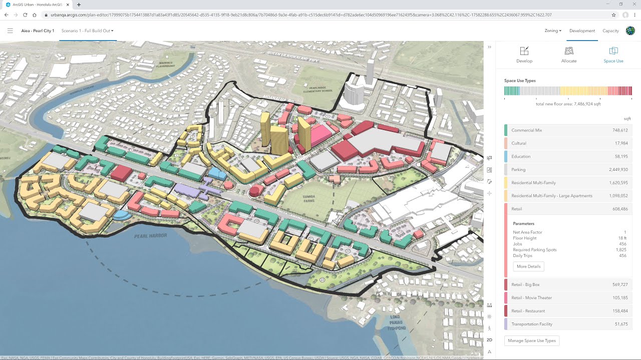 ArcGIS Urban Demonstration at the 2020 Esri User Conference
