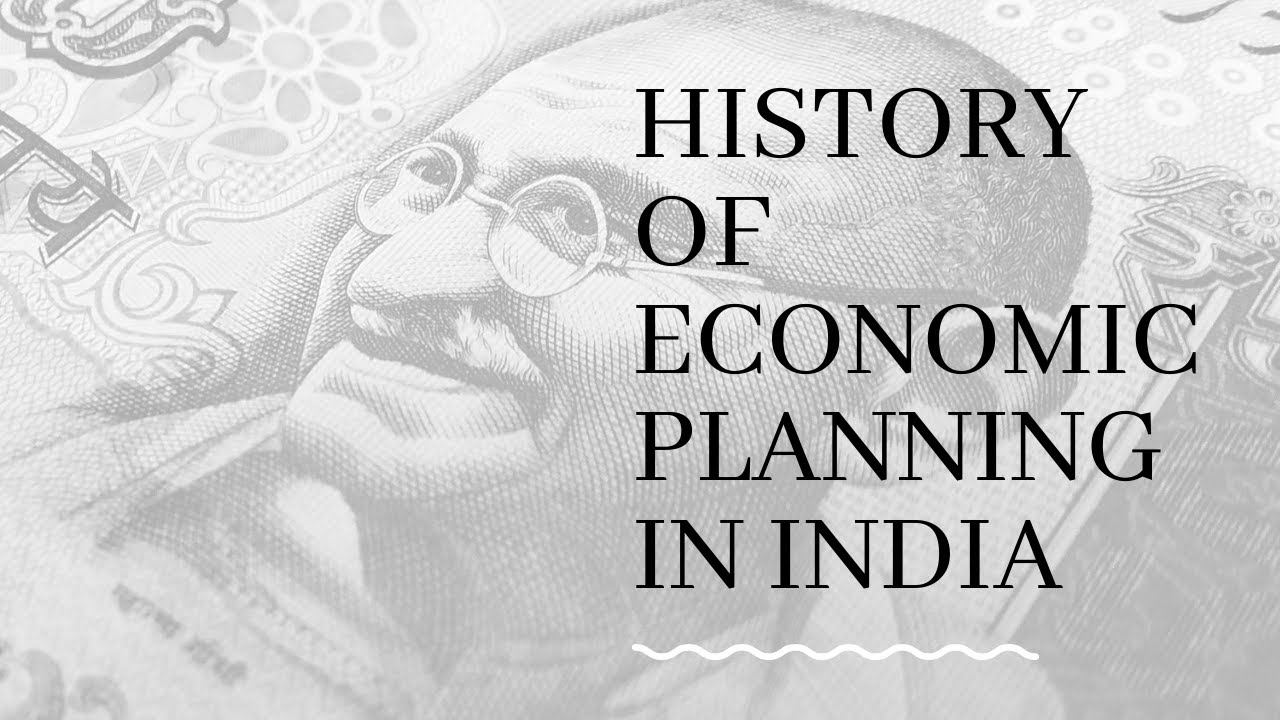 History of Economic Planning in india (Indian Economy)
