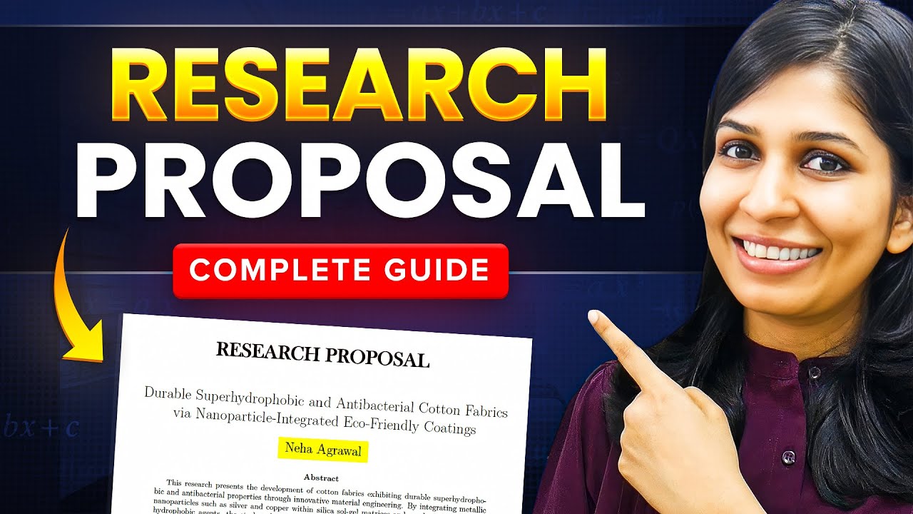 How to Write a Research Proposal For Masters & PhD With AI Tool