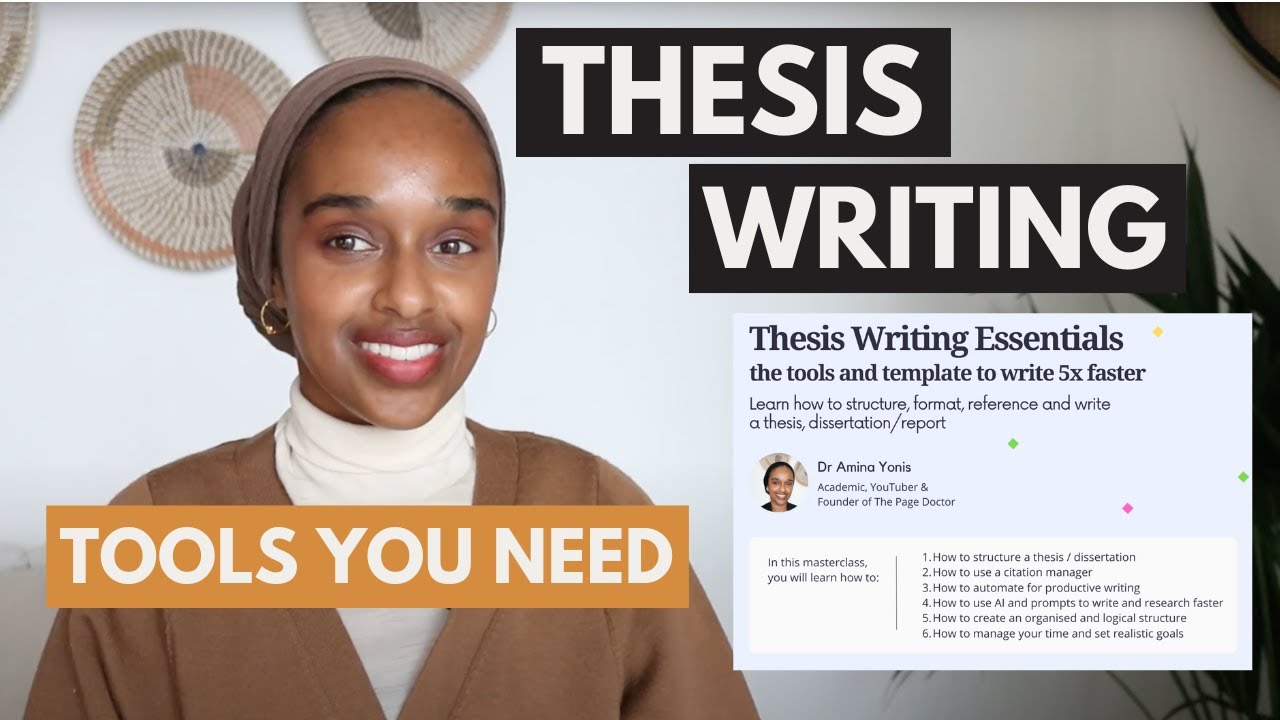 Everything You Need To Write Your Thesis 5x Quicker Masterclass