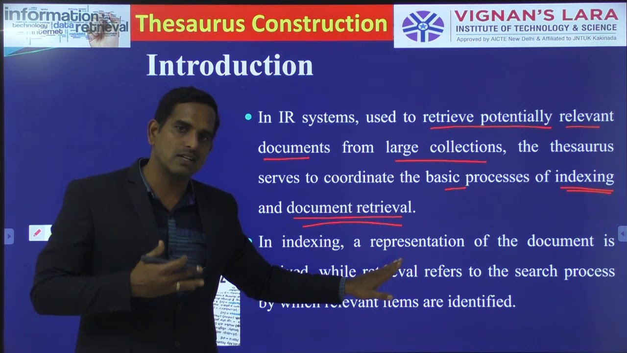 Introduction to Thesaurus