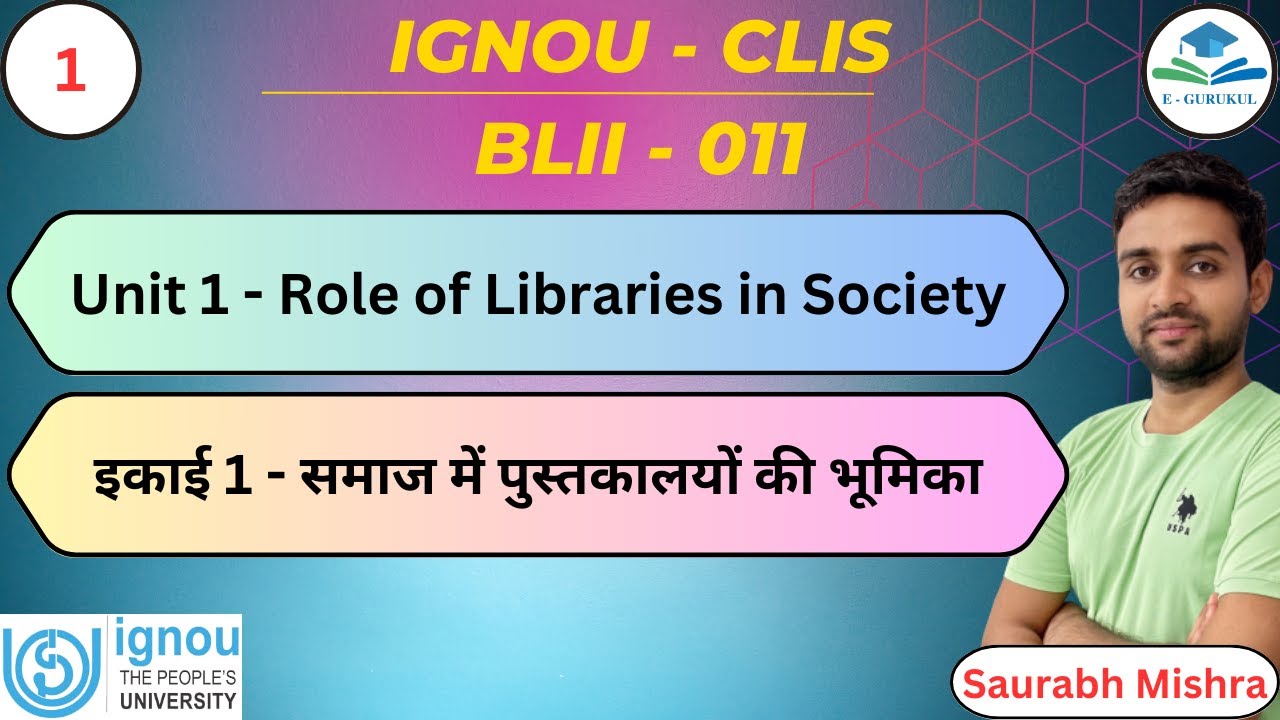 Role of Libraries in Society
