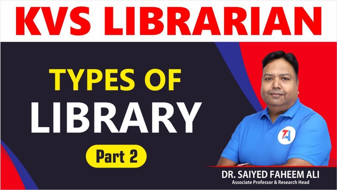 Types of Library Librarian 2024 libraryscienceclasses