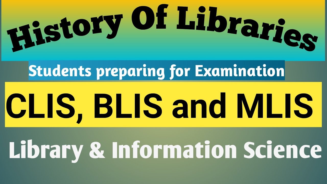 History of libraries All India Recruitment