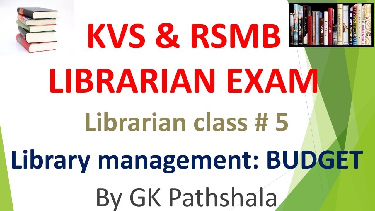 Types of library budget library classes