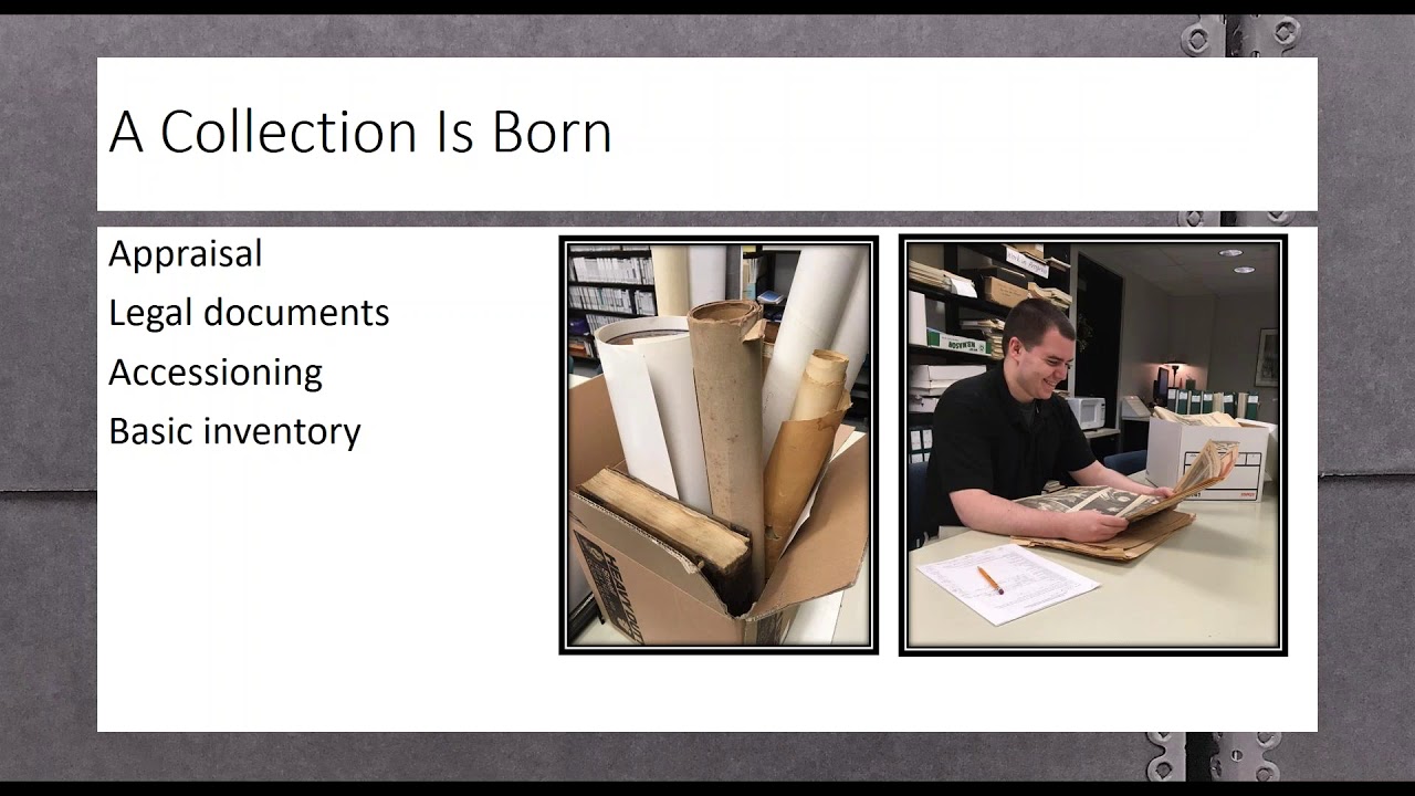 20181031 Special Collections Cataloging Manuscripts