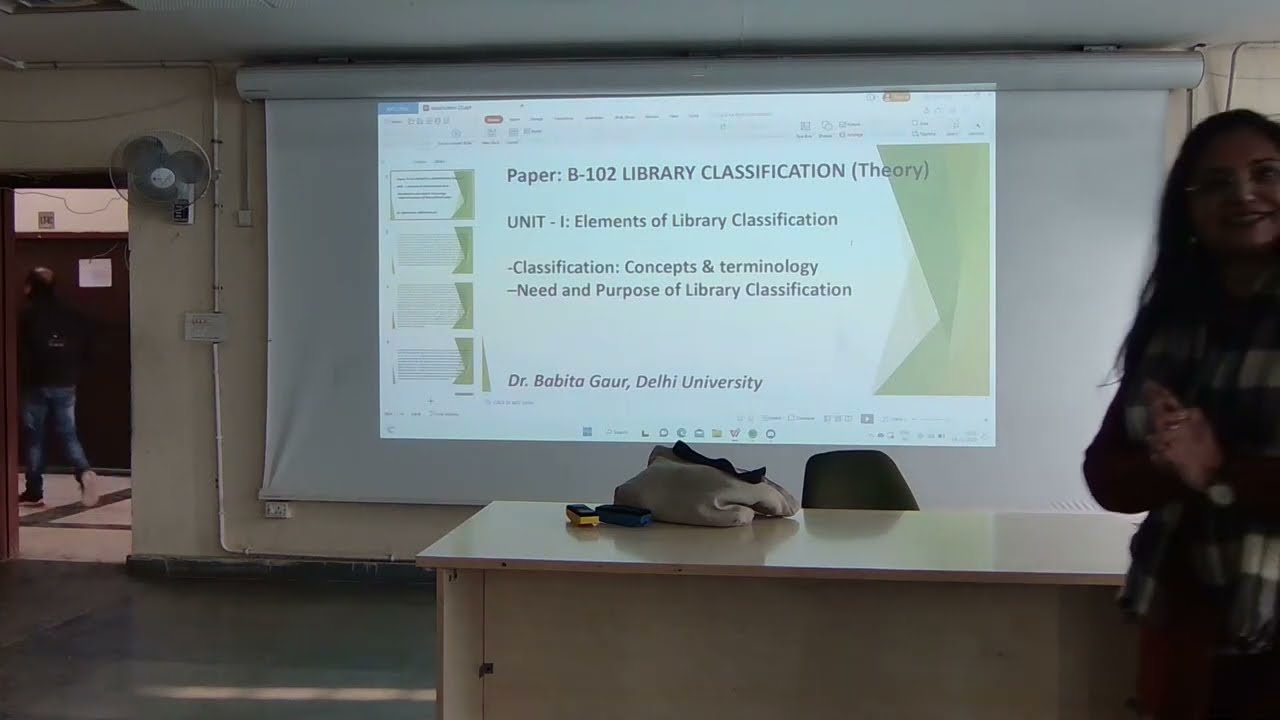 Library Classification (Theory)