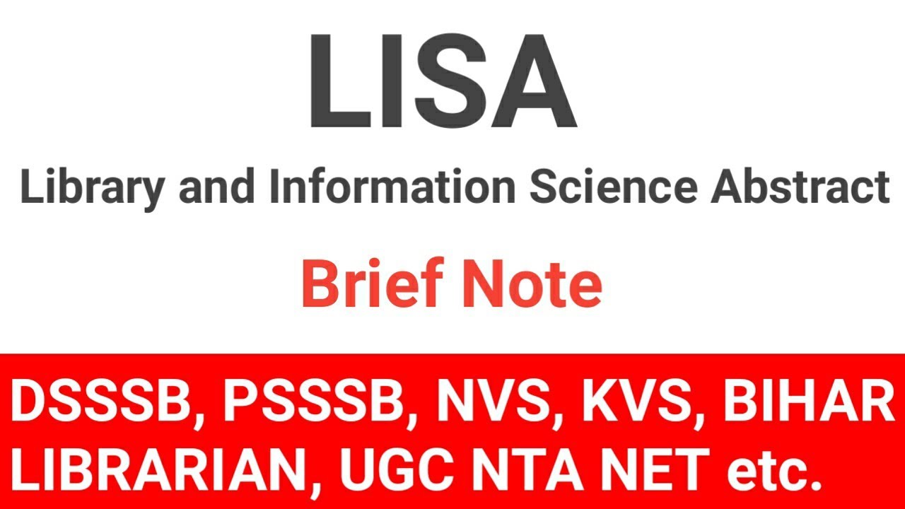 Library and Information Science Abstract