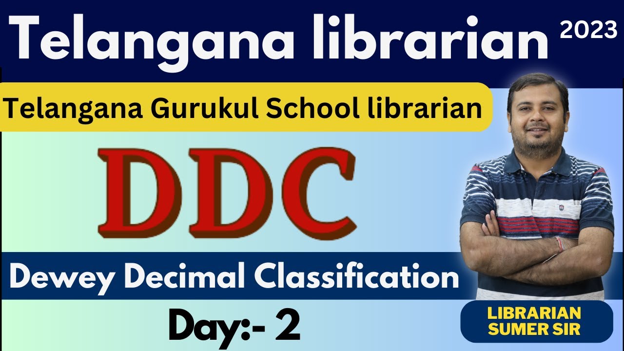 Librarian DDC (Dewey Decimal Classification )