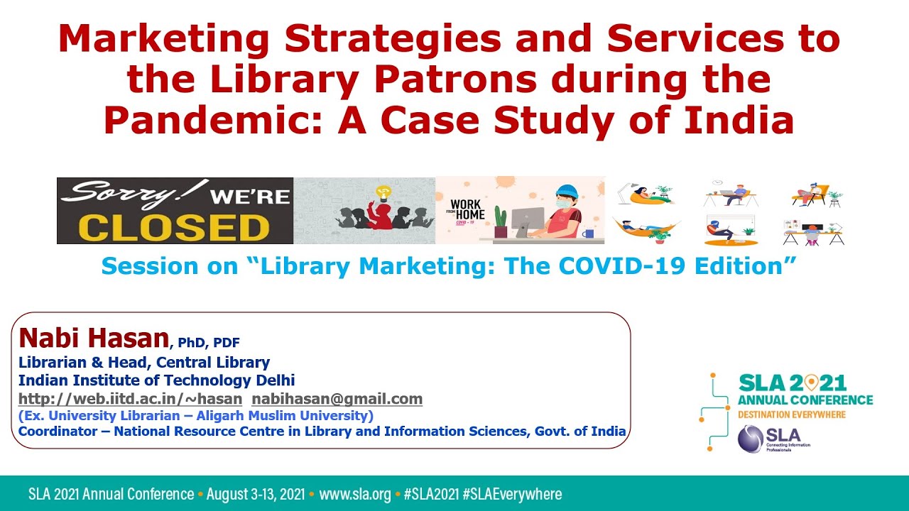 Marketing Strategies and Services to the Library Patrons