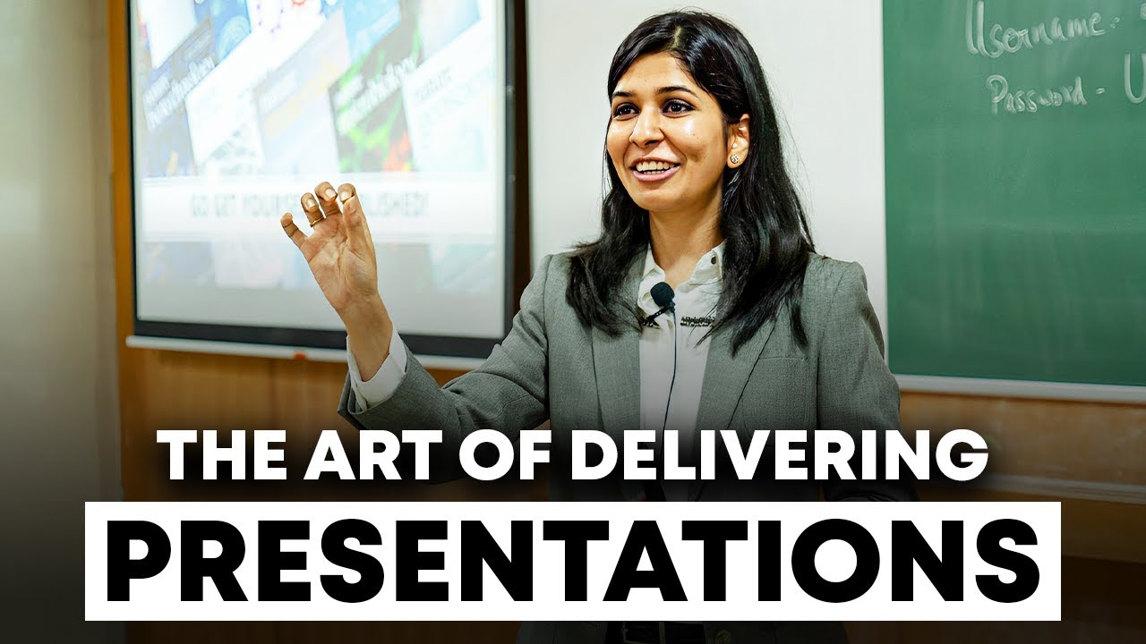 Learn to deliver PRESENTATIONS confidently in ENGLISH