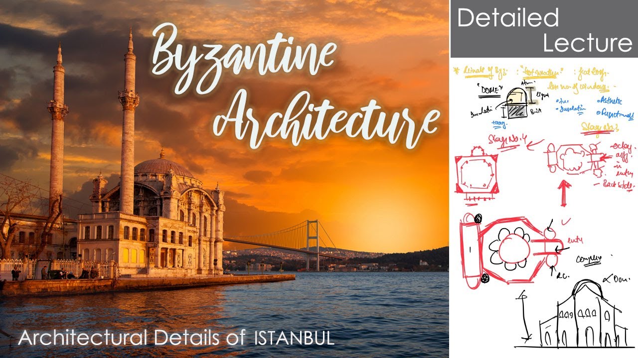 Byzantine Architecture I GEOGRAPHY, SOCIAL CONDITIONS, FEATURES I Architecture Lecture Series
