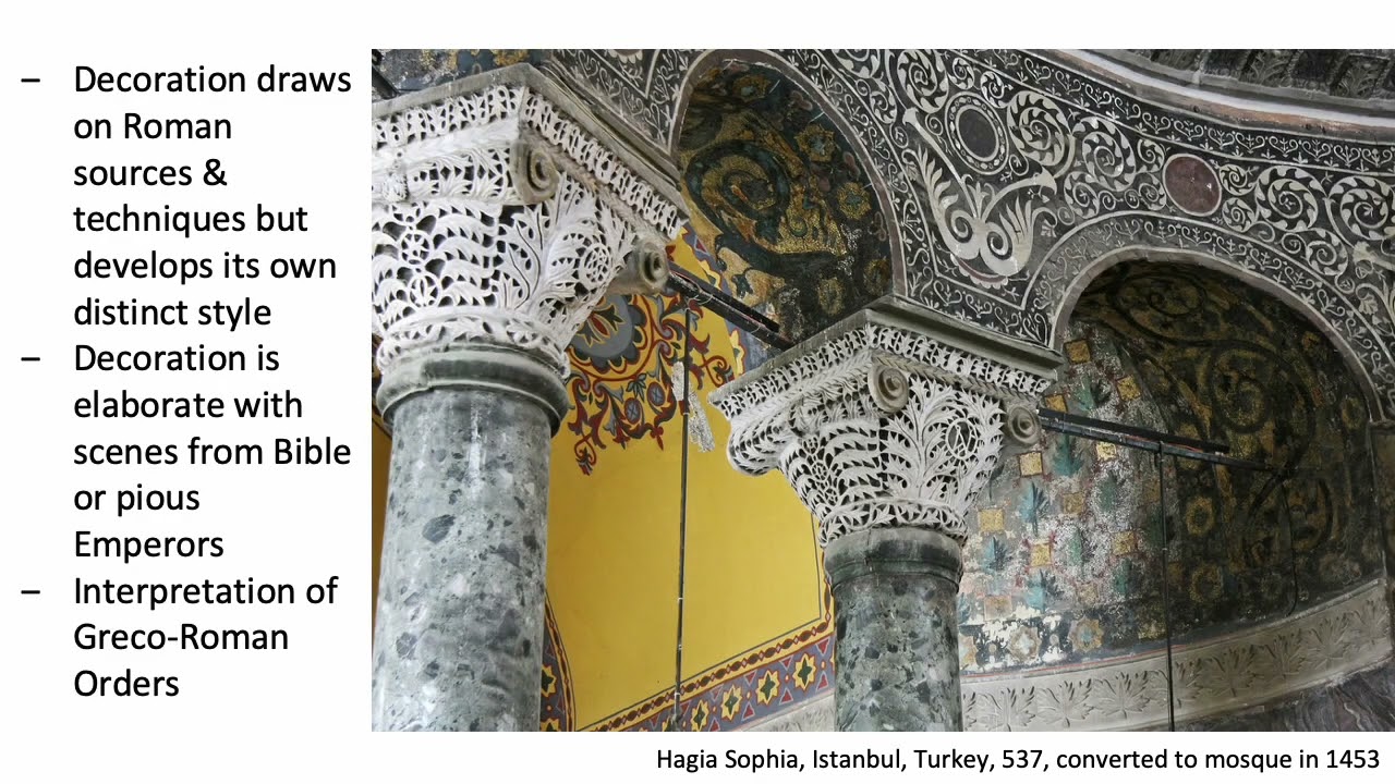 History & Theory of Architecture: Christianity IV - Byzantine