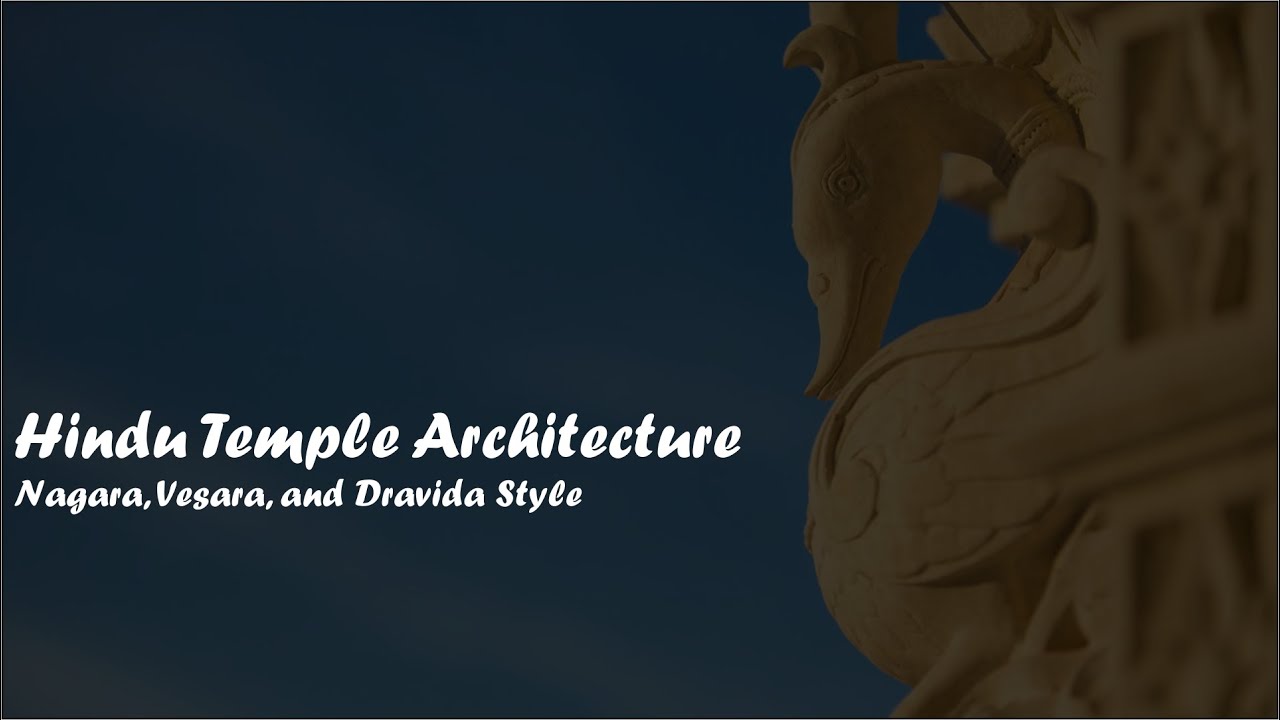 Introduction to Hindu Art and Architecture Lecture 2 SCHG_FOC21_IHAA Temple Architecture