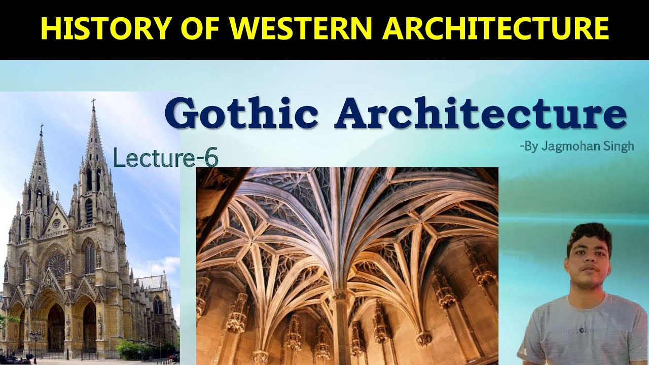 Gothic Architecture Lecture-6 History of western Architecture B.Arch NATA JEE HINDI