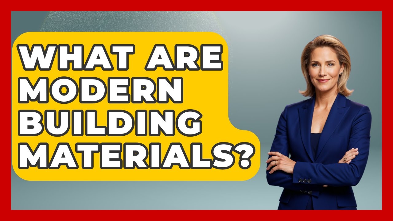 What Are Modern Building Materials? - Civil Engineering Explained