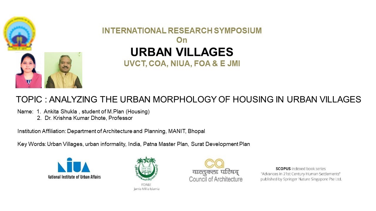 AKSKD22245 Analyzing the Urban Morphology of Housing in Urban Villages