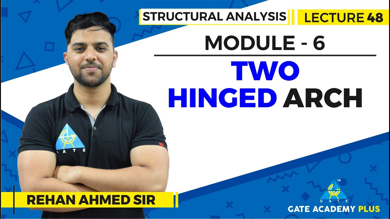 Lecture 48 Module 6 Two Hinged Arch Structural Analysis
