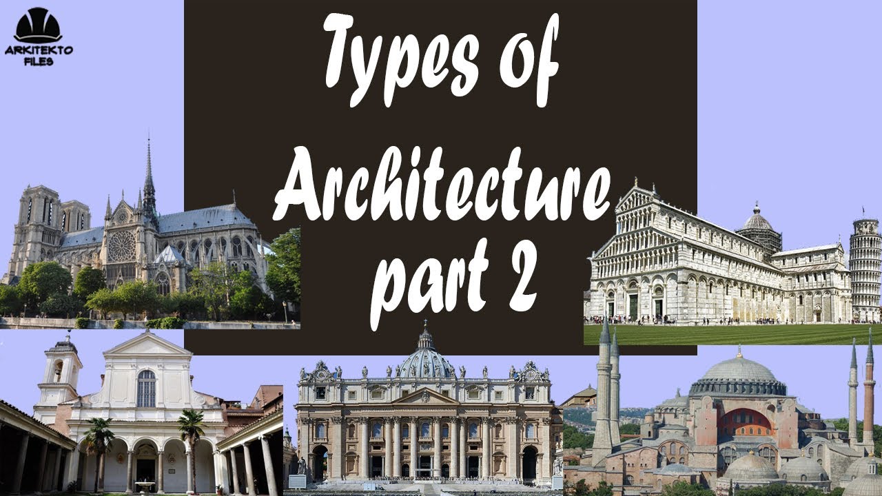 TYPES OF ARCHITECTURE PART 2 (Early Christian Architecture to Renaissance Architecture HOA