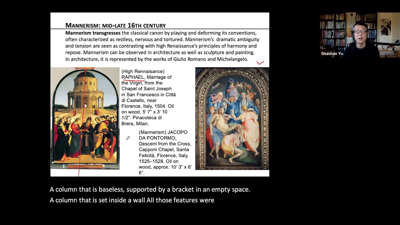 16-1 Late Renaissance Dramatization: The Architecture of Mannerism Global Arch History