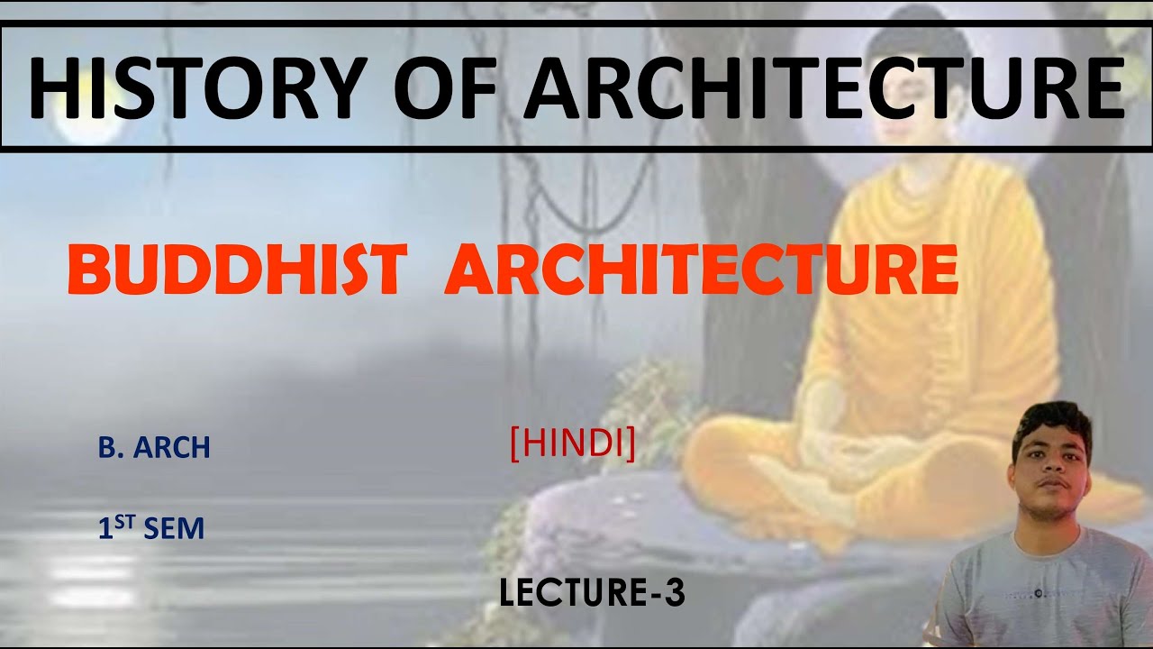Buddhist Architecture History of Architecture B.Arch. 1st semester Hindi Lecture 3