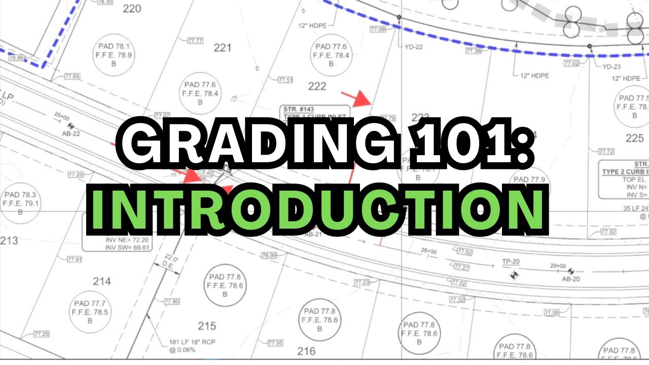 Key Tips for Site Grading (BEGINNER)