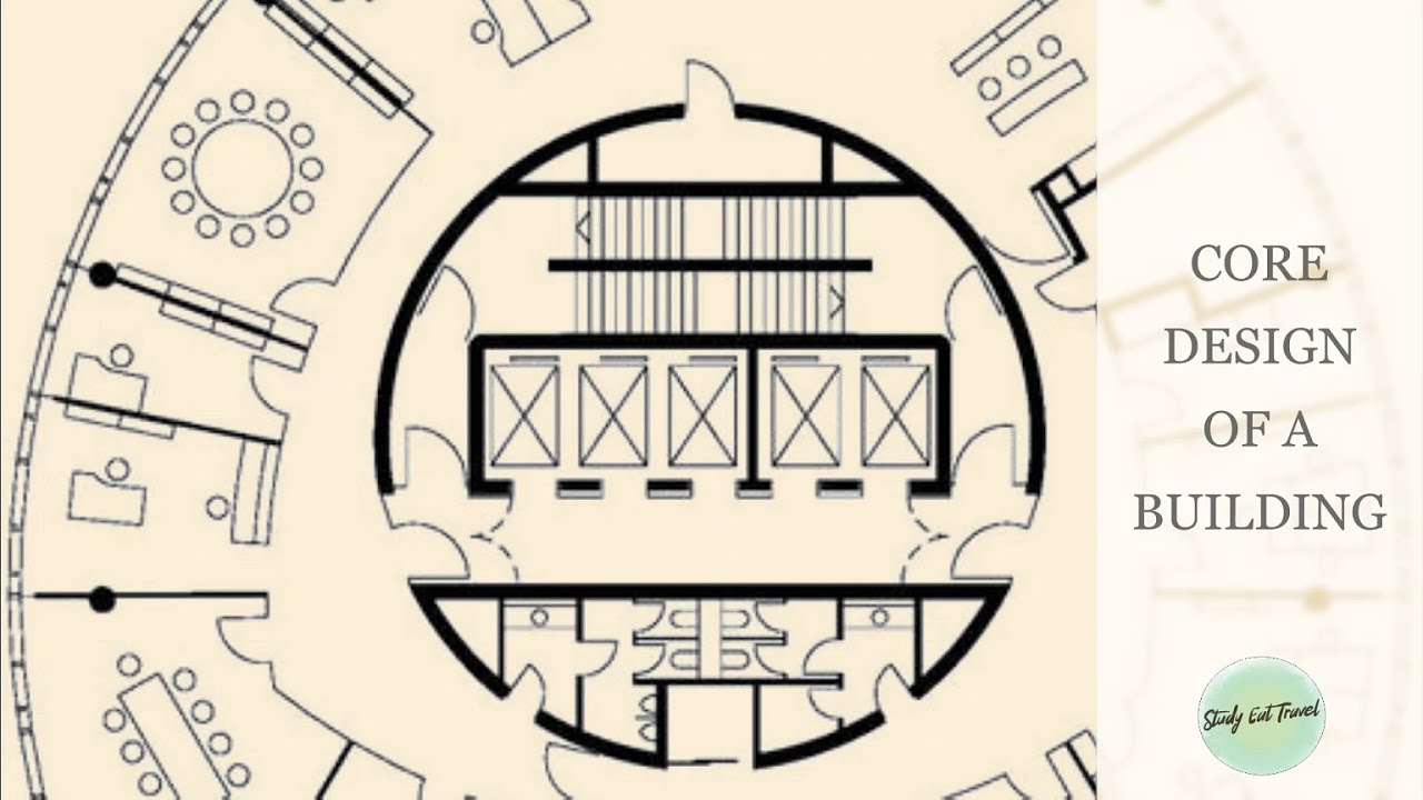 Core Design of a Building Engineering Systems