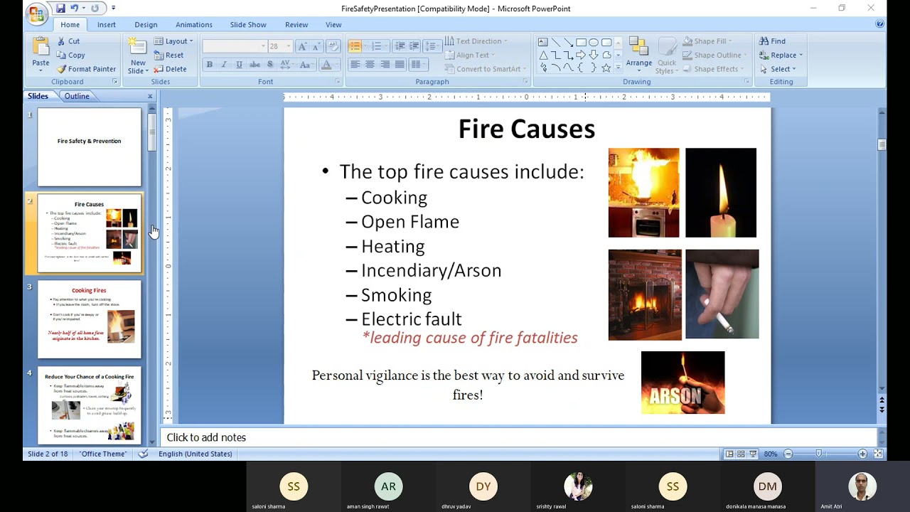 Building Services II Lecture 2 Fire Safety