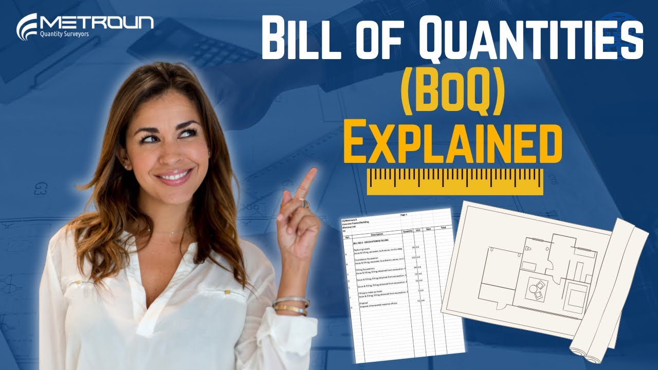 Bill of Quantities Explained