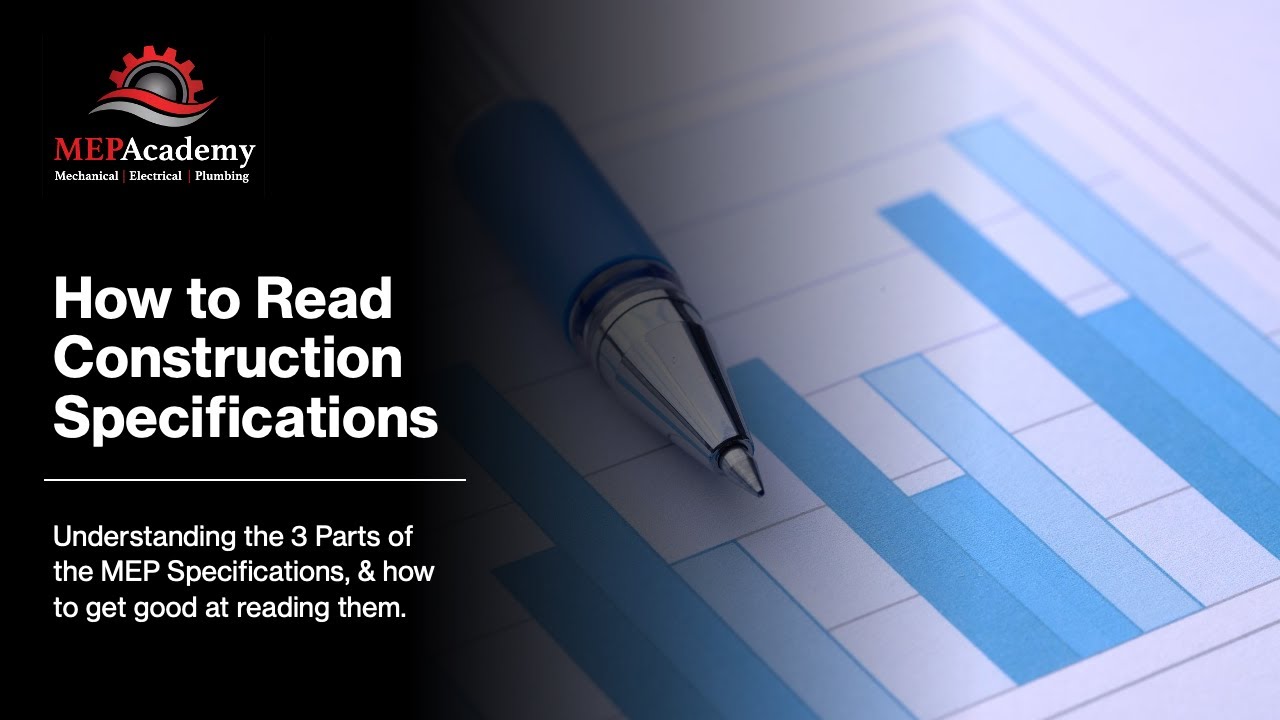 How to Read Construction Specifications