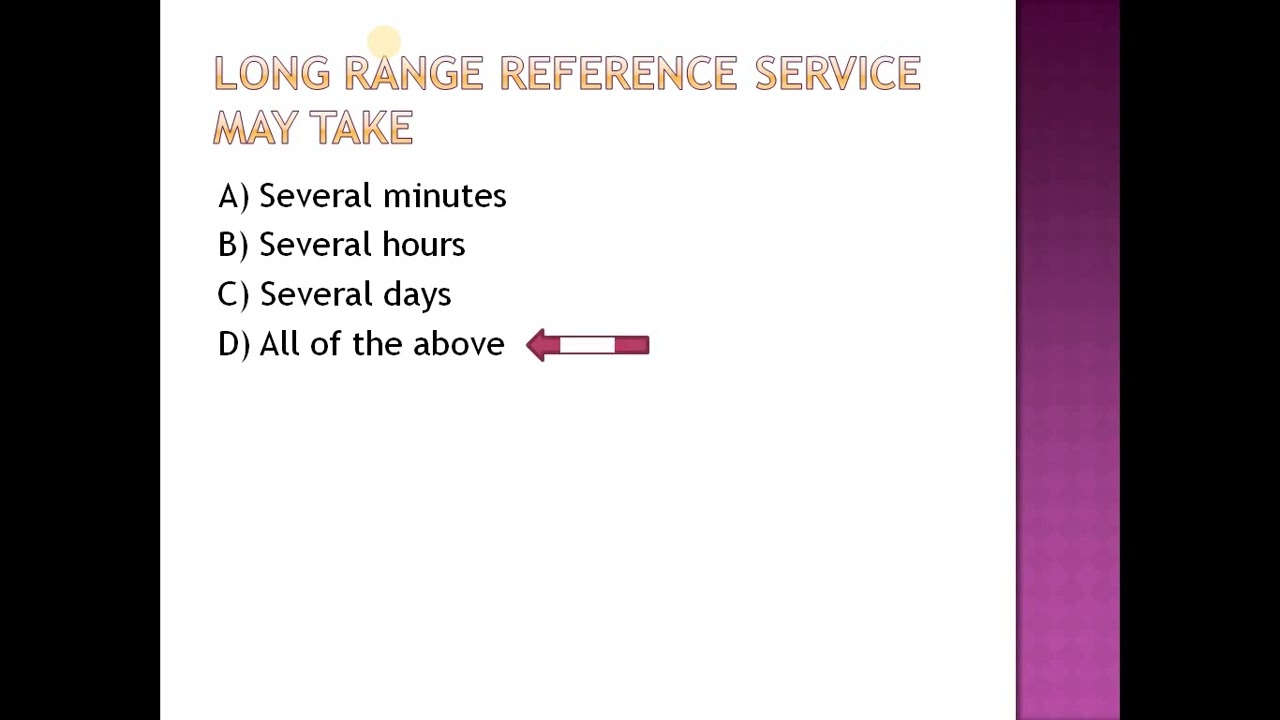 Library Science Mcqs Series 6 Reference Services Mcqs Most Important