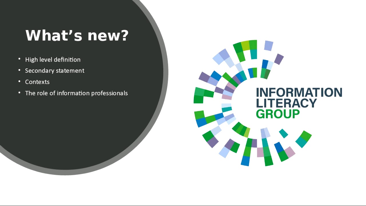A new definition of Information Literacy